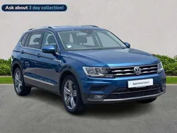 Blue Used 2021 VW Tiguan Allspace Match SUV | £16,999 (Good price)
