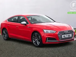 Red Used 2017 Audi A5 Sportback Hatchback | £21,999 (Fair price)