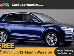 Blue Used 2018 Audi Q5 S-Line SUV | £17,897 (Fair price)