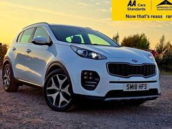White Used 2018 Kia Sportage GT-Line SUV | £10,188 (Fair price)