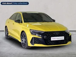 Yellow Used 2024 Audi RS3 Comfort Hatchback | £64,443