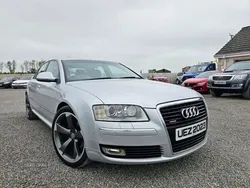 Silver Used 2008 Audi A8 Sport Sedan | £3,400