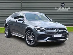 Grey Used 2021 Mercedes GLC300 AMG Line Premium Coupe | £29,491 (Fair price)