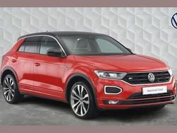 Red Used 2021 VW T-Roc R-line SUV | £21,650 (Good price)