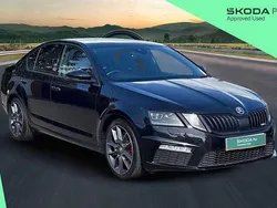 Black magic pearlescent Used 2019 Skoda Octavia vRS Hatchback | £15,292 (Fair price)