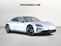 Silver Used 2024 Porsche Taycan Performance Package Sedan | £73,590 (Fair price)