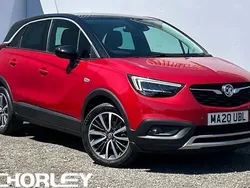 Red Used 2020 Vauxhall Crossland X Elite SUV | £10,799 (Fair price)