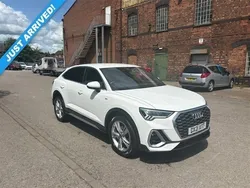 White Used 2021 Audi Q3 Sportback S-Line SUV | £22,000 (Super price)