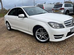 White Used 2013 Mercedes C180 AMG Sedan | £4,995 (Fair price)
