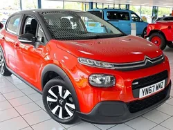 Orange Used 2017 Citroën C3 Feel Hatchback | £7,589 (Fair price)