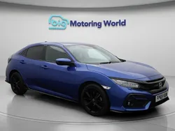 Blue Used 2019 Honda Civic Sport Hatchback | £15,500 (Fair price)