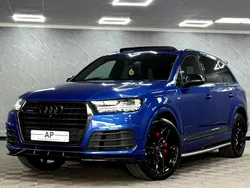 Blue Used 2017 Audi Q7 S-Line SUV | £22,990 (Expensive)