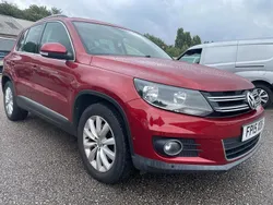 Red Used 2015 VW Tiguan Match SUV | £8,450 (Fair price)