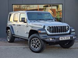 Silver Used 2024 Jeep Wrangler Rubicon SUV | £54,997 (Fair price)