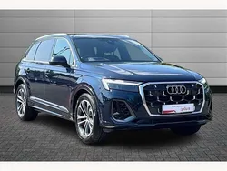 Blue New 2025 Audi Q7 S-Line SUV | £56,395 (Super price)