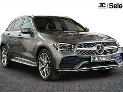 Grey Used 2021 Mercedes GLC300 AMG Line Premium SUV | £33,300 (Fair price)