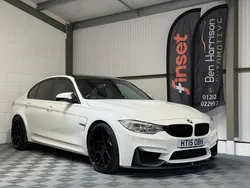 White Used 2015 BMW M3 Performance Sedan | £24,995 (Fair price)