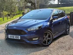 Blue Used 2018 Ford Focus ST-Line X Hatchback | £7,999 (Super price)