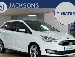 White Used 2017 Ford Grand C-Max Titanium X MPV | £9,995 (A bit pricey)