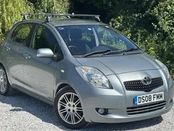 Silver Used 2008 Toyota Yaris SR Hatchback | £4,395 (Fair price)