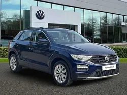 Blue Used 2018 VW T-Roc SE SUV | £12,791 (Fair price)