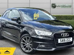 Black Used 2016 Audi A1 S-Line Hatchback | £9,795 (Fair price)