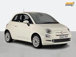 White Used 2023 Fiat 500 Hatchback | £9,295 (Fair price)