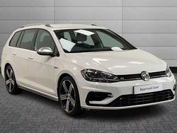 Pure white Used 2018 VW Golf VII R Estate | £19,790 (Fair price)