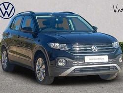 Deep black Used 2020 VW T-Cross SE SUV | £13,283 (Fair price)