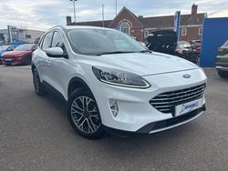 Frozen white Used 2022 Ford Kuga Titanium SUV | £17,290 (Fair price)