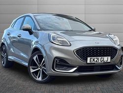 Silver Used 2021 Ford Puma ST-Line Hatchback | £16,050