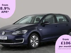 Blue Used 2020 VW e-Golf Hatchback | £9,530 (Fair price)