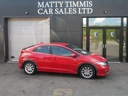 Red Used 2012 Honda Civic SE Hatchback | £3,199 (Good price)