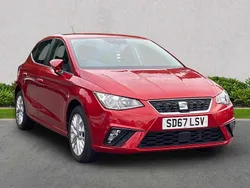 Red Used 2017 Seat Ibiza SE Hatchback | £8,749 (Fair price)