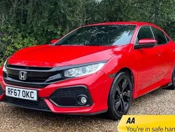 Red Used 2018 Honda Civic SR Hatchback | £9,749 (Good price)