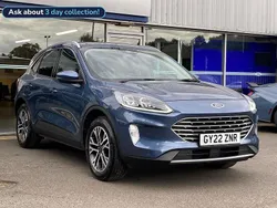 Blue Used 2022 Ford Kuga Titanium SUV | £22,499 (Fair price)