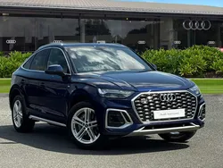 Blue Used 2023 Audi Q5 Sportback S-Line SUV | £35,890 (Good price)
