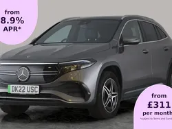 Used 2022 Mercedes EQA250 AMG line SUV | £21,212 (Fair price)
