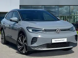 Moonstone grey black Used 2024 VW ID.4 Pro SUV | £28,723 (Fair price)
