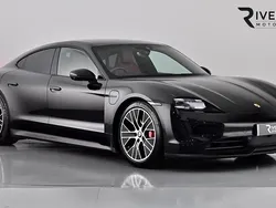 Jet black Used 2021 Porsche Taycan Performance Package Sedan | £44,995 (Fair price)