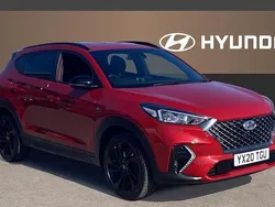 Red Used 2020 Hyundai Tucson N Line SUV | £16,428 (Fair price)