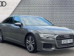 Grey Used 2022 Audi A6 S-Line Sedan | £26,580 (Fair price)
