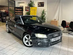 Black Used 2010 Audi A5 Cabriolet S-Line Cabriolet | £3,492 (Super price)