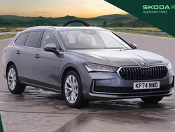 Graphite grey metallic Used 2024 Skoda Superb SE L Estate | £29,946 (Expensive)