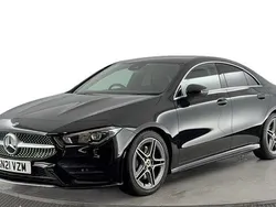 Black Used 2021 Mercedes CLA200 AMG line Sedan | £21,920 (Good price)