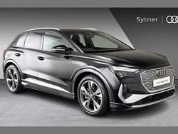 Black Used 2021 Audi Q4 e-tron S-Line SUV | £24,000 (Fair price)