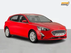 Red Used 2020 Ford Focus Titanium Hatchback | £11,495 (Good price)