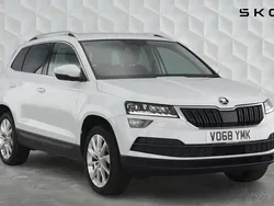 White Used 2018 Skoda Karoq SE L SUV | £13,000 (Fair price)