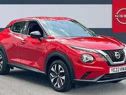 Red Used 2022 Nissan Juke Acenta SUV | £11,940 (Good price)