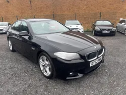 Black Used 2013 BMW 520 M Sport Sedan | £8,000 (Fair price)